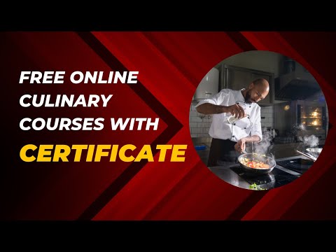 Free Online Culinary Courses with Certificate