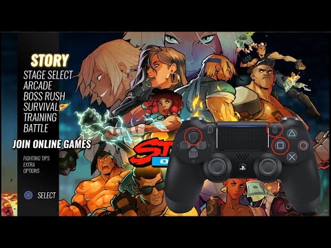 How To Unlock Roo In Streets of Rage 4 Anniversary Edition PS4 Gameplay