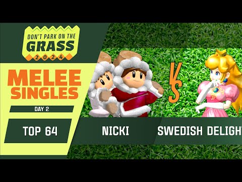 Nicki (Ice Climbers) vs Swedish Delight (Peach) - DPG 2024 - Melee Singles: Top 64