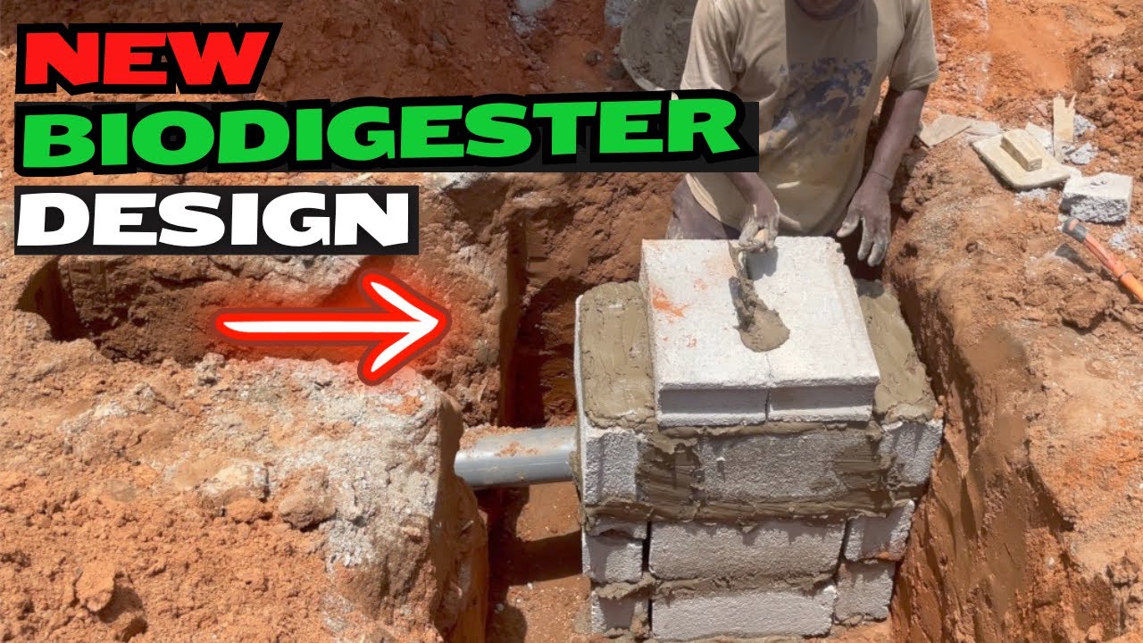 Construct this new biodigester soakaway for your dream house