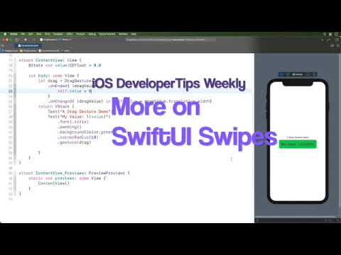 SwiftUI Swipe gestures