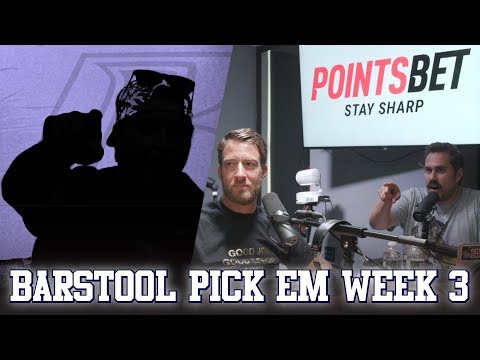 Return of the Ryders - Barstool Pick Em Podcast Week 3