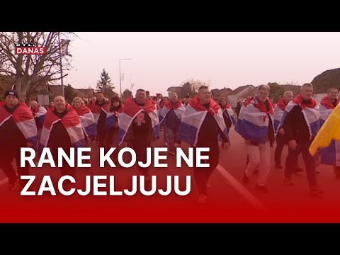 Tužna kolona sjećanja Trpinjskom cestom: Vukovar oplakuje žrtve Borova Naselja | RTL Danas