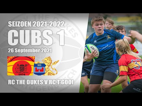 RC The Dukes Cubs 1 V RC t'Gooi - 26 Sept 2021 | Rugby U14