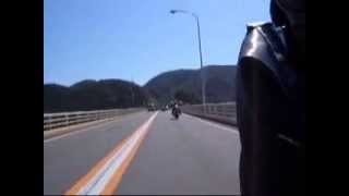 preview picture of video '岡山ブルーライン　片上大橋（Harley-Davidson Evolution）'