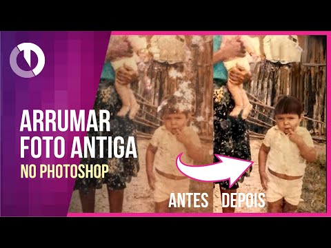 Como restaurar foto antiga desbotada