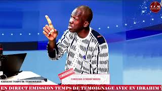 TEMPS DE TEMOIGNAGE AVEC EV IBRAHIM TAMBOURA --UN FRERE PEULH UN EX MUSULMAN