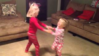 Rylee and Althea dance to Jerry Garcia Acoustic Band I&#39;m Troubled