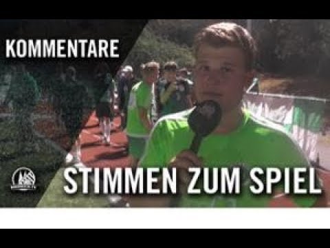 Die Stimmen zum Spiel |  GW Brauweiler - SpVg Frechen 20 (3. Runde, Kreispokal Rhein-Erft)