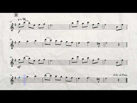 Lágrima (Tárrega) Piano Accompaniment w/ Sheet Music