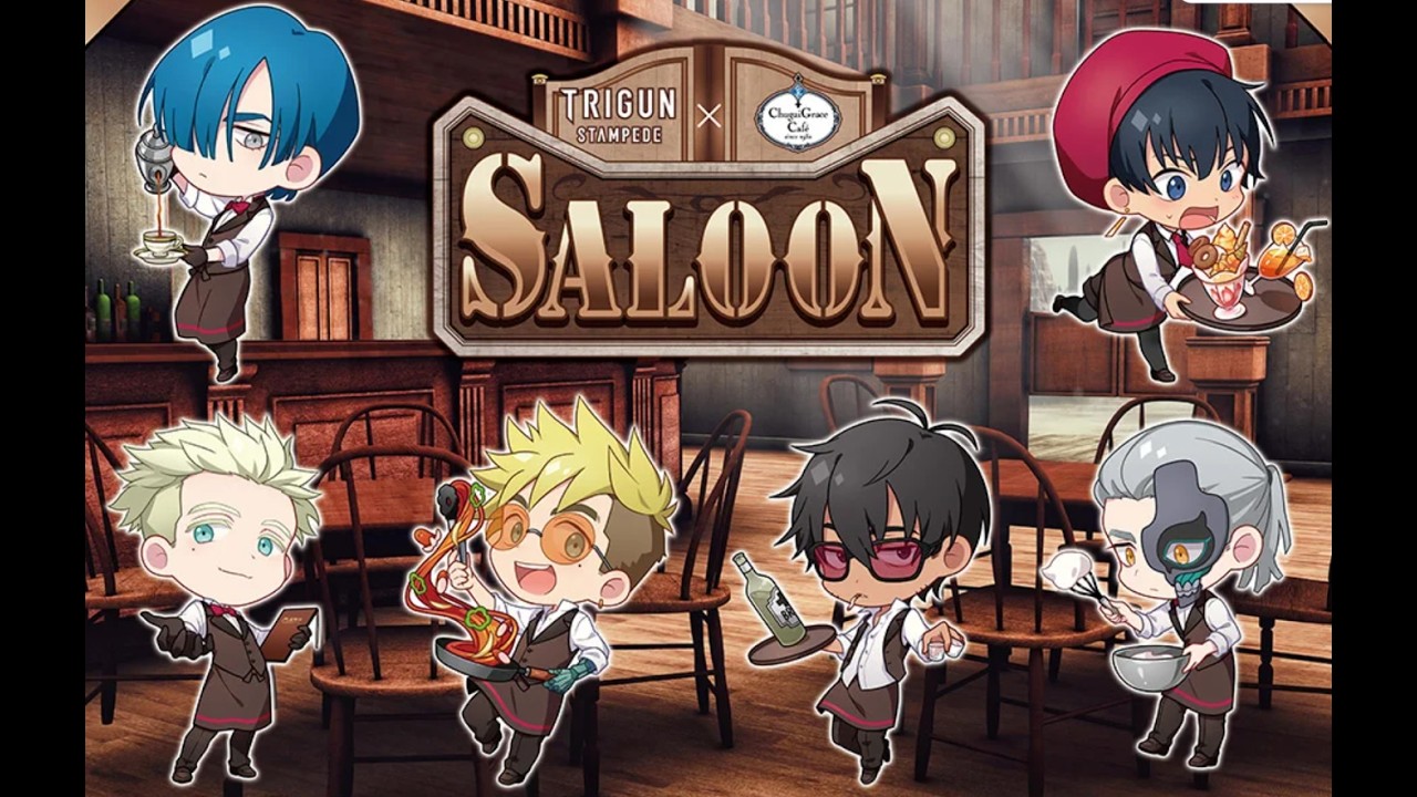Trigun Saloon - Trigun Cafe Collab in Tokyo! (Trigun Stampede)