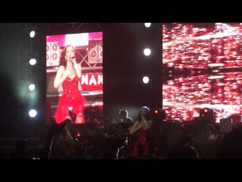 Natalia Oreiro - Cambio dolor - the end of concert in Wroclaw - 14.12.2013