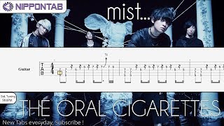 【Guitar TAB】〚THE ORAL CIGARETTES〛mist... ギター tab譜