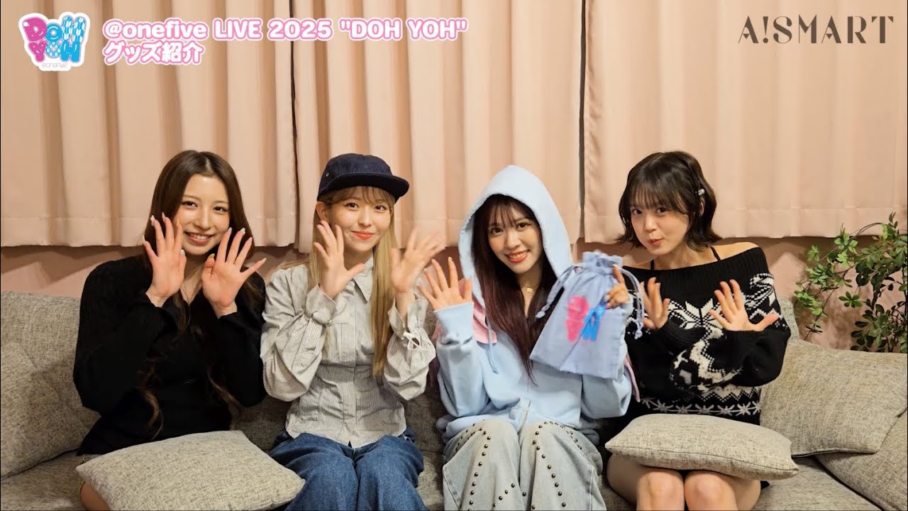 【アスマート】@onefive LIVE 2025 “DOH YOH” グッズ紹介！