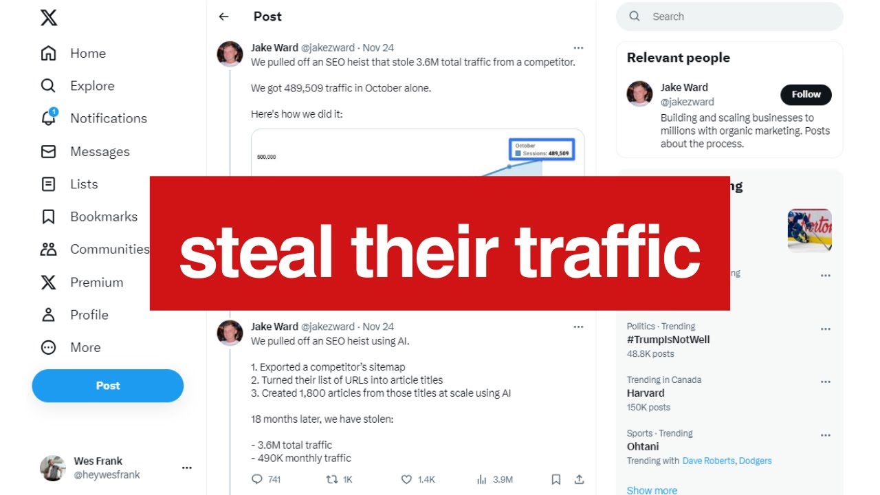 How to perform an SEO HEIST using ChatGPT