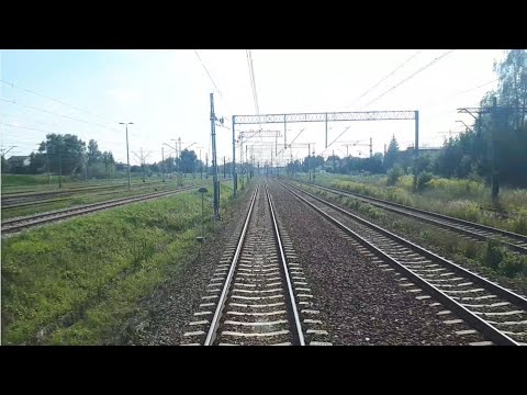 Przejazd pociągiem TLK z Kędzierzyna-Koźla przez Częstochowę do Koluszek