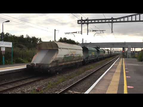 Freightliner Class 66 no: 66605 @ STJ {6V54} 21/07/2020.