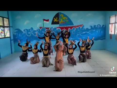 Tari medley nusantara ( SUMATERA X KALIMANTAN X SULAWESI ) dari kalimantan barat untuk Indonesia