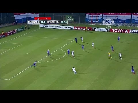 Nacional de Asunción 2 - 0 Defensor Sporting Copa Libertadores 2014
