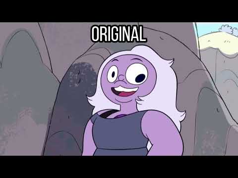 Amethyst talking in reverse but reversing it
