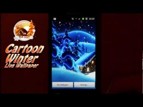 Winter Snow Live Wallpaper LWP Video