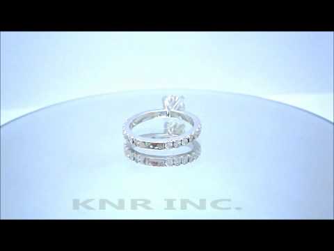 ROUND CUT DIAMOND ENGAGEMENT RING 1.60CTW - KNR INC - 159