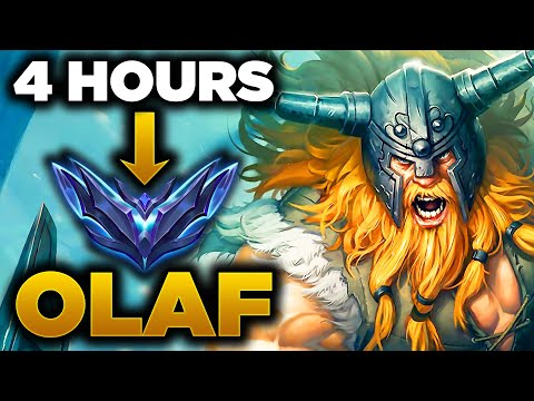 [S13] How to ACTUALLY Climb to Diamond in 4 Hours with Olaf Top + Olaf Gameplay Guide, Builds, Runes