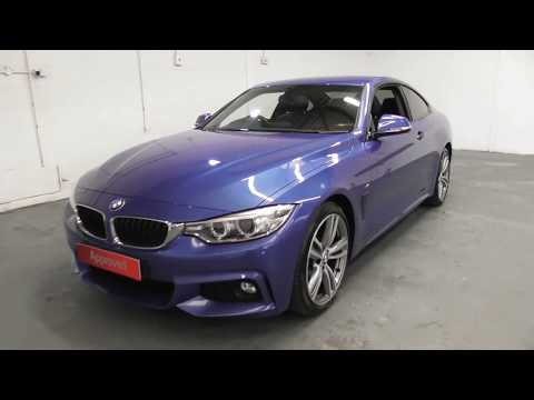 BMW 420D 2.0 M SPORT finished in Imperial Blue Xirallic ,video walkaround !