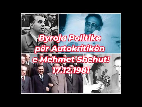 Mbledhja e Fundit e Mehmet Shehut: Autokritika që Parashikoi Tragjedinë  17 Dhjetor 1981 #historiani