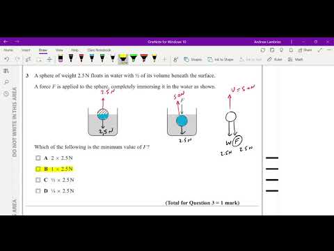 Unit 1: Mechanics and Materials (WPH11/01) May 2019 Q1-5 - AS Level Physics