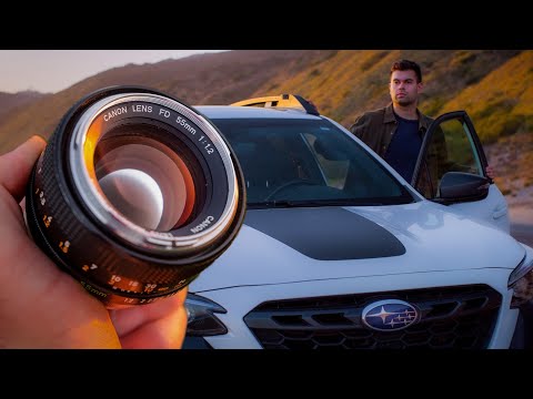 Get The Hollywood Look With This Legendary Vintage Lens Canon FD 55mm F1.2 Chrome Nose