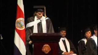 UPEACE Commencement 2010, Sven Marten-Schulte, Environmental Security and Peace.wmv