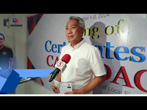 HALALAN 2025 : Pakil Mayor Vince Soriano filed COC for Congressman of Laguna's 4th district