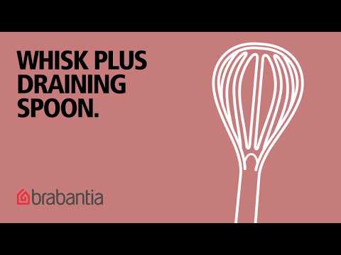 TASTY+ | Whisk and Draining Spoon in one! | Brabantia |
