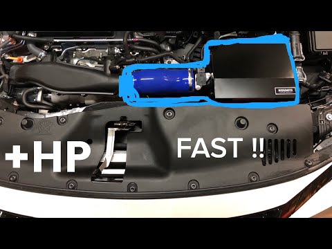 Honda Civic Hatchback ST 2017 Mishimoto AIR INTAKE!! UNBOXING & INSTALL