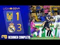 🔥TIGRES FEMENIL VS REAL MADRID FEMENIL 1-3 | Resumen y Goles | AMISTOSO INTERNACIONAL