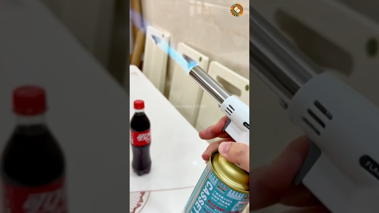 🔥 Coke Bottle Runs for Its Life After Fire Experiment! 😂 | Funny Viral Shorts