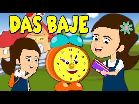 Das baje | दस बजे | Nepali rhymes for children | Nepali Balgeet