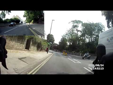 LO09AJV - Scooter Close Pass & Shout - Police Action Taken