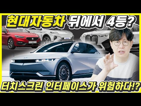 자동차 터치스크린의 공포!...현대차 아이오닉 해외평가는?