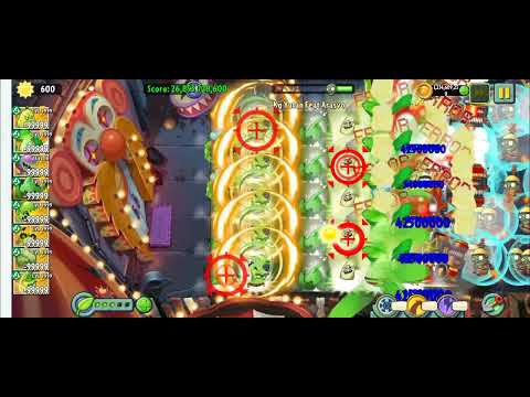 pvz 2 mod Enforce plants vs Z-mech to level 30 Adventure gameplay