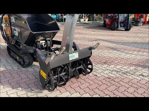 MOTOCARRIOLA CINGOLATA KATOIMER CARRY 108hf + TURBINA NEVE BISTADIO IDROSTATICA cm 90 Giordano Cairo