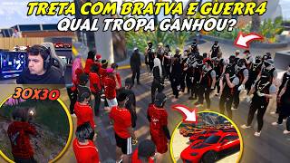 GUERR4 NA NOVA ILHA! | K.O BK E WES | TURQUIA X BRATVA, QUAL TROPA GANHOU? - BKINHO RP CLIP'S