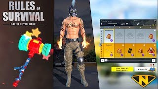 *NEW* Battle Pass, Fist of Fury, and Rainbow Hammer! (Rules of Survival)
