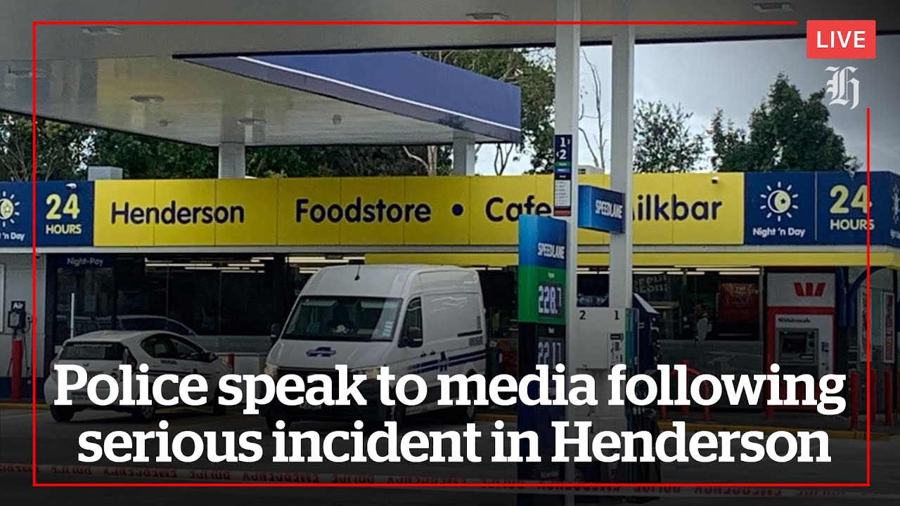 Police speak to media following serious incident in Henderson | nzherald.co.nz