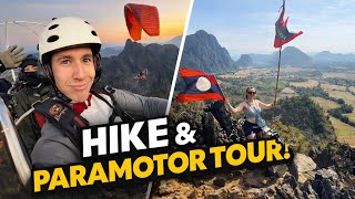 We Flew Over Vang Vieng… 🇱🇦 (Best Adventure Day in Laos)