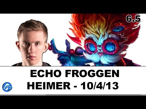 Echo Fox Froggen - Heimerdinger vs Cho'gath - NA Ranked