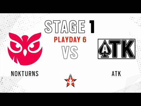Nokturns vs ATK // NA Challenger League - Stage 1 - Playday 6 (no cast)