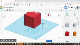Tinkercad - Stretch Scale Rise Sink Rotate