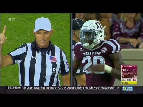 Texas A&M vs South Carolina 2017 - no huddle
